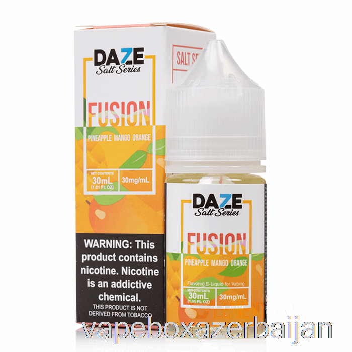 Vape Baku Pineapple Mango Orange - 7 Daze Fusion Salt - 30mL 30mg